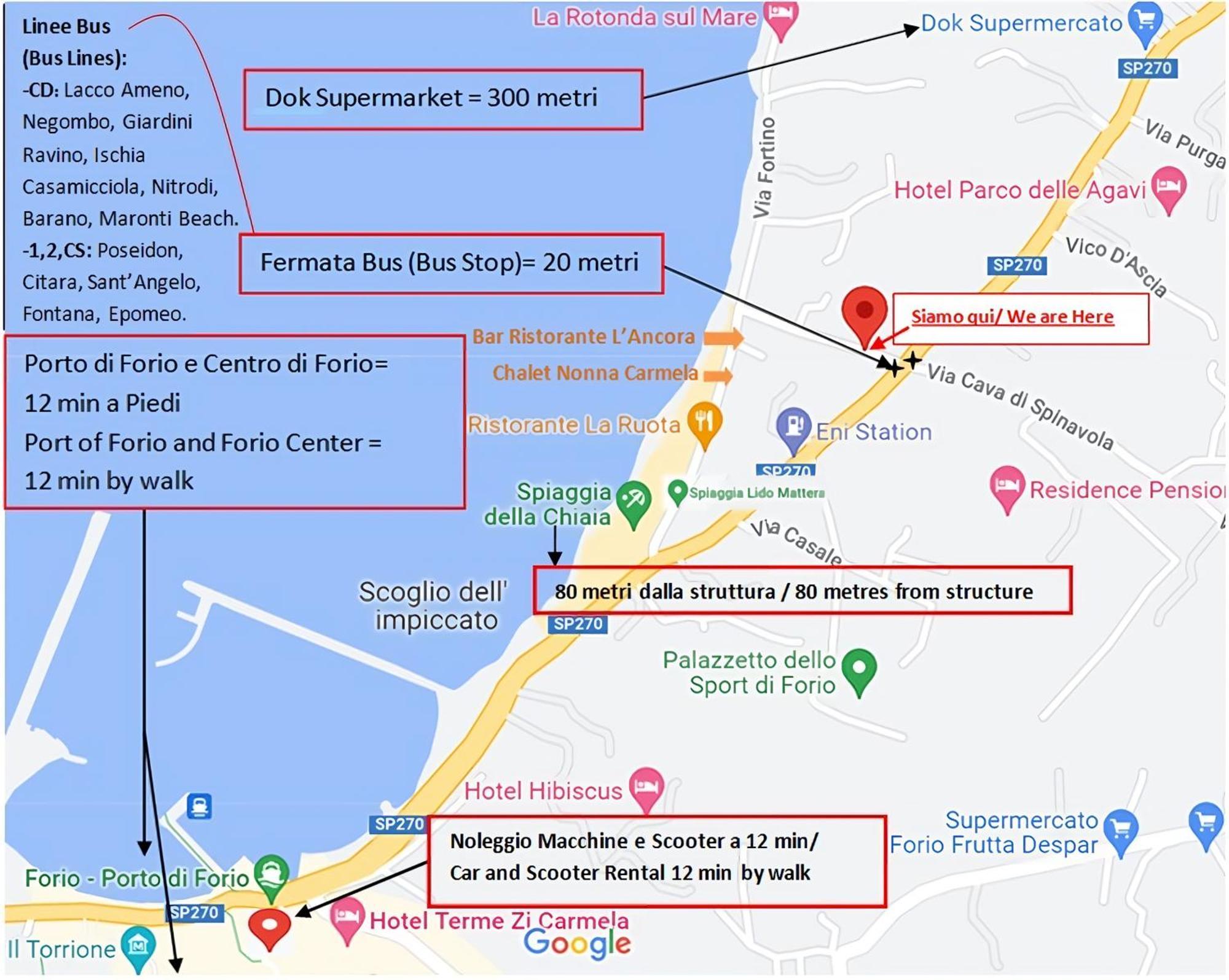 La Turrita Apartments Forio  ภายนอก รูปภาพ